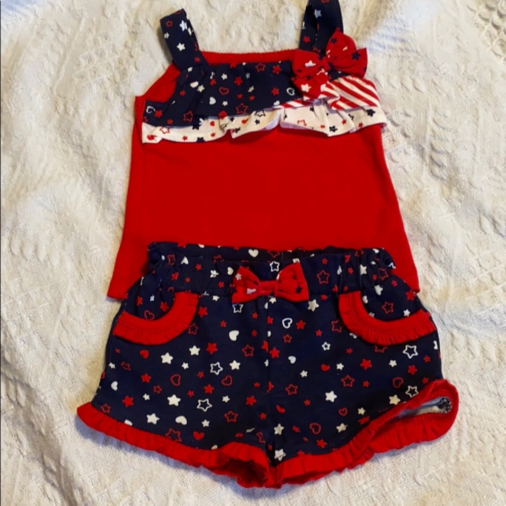 Red White and Blue outfit